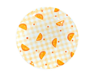 McKenzie Towne Oranges Plate