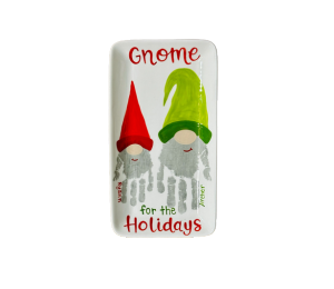 McKenzie Towne Gnome Holiday Plate