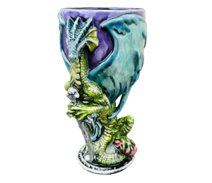 McKenzie Towne Antique Dragon Goblet