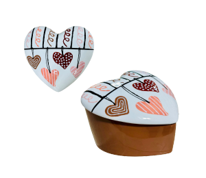 McKenzie Towne Heart Slanted Box